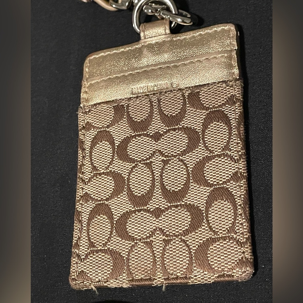 Coach ID landyard